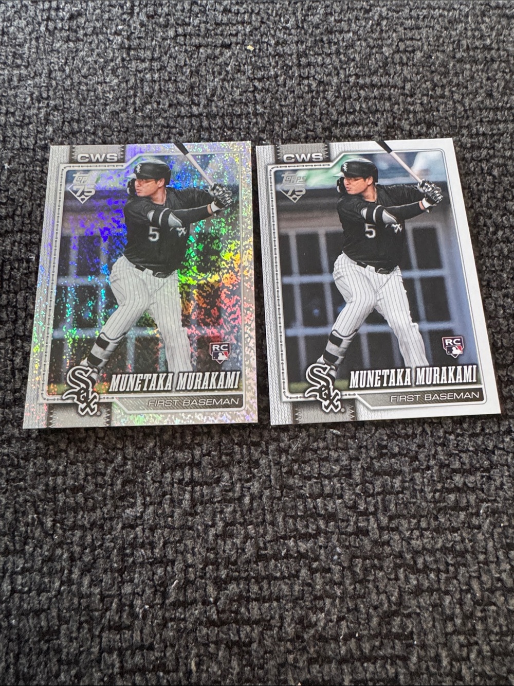2026 Topps Munetaka Murakami Rookie Cards Refractor Holofoil Chicago White Sox